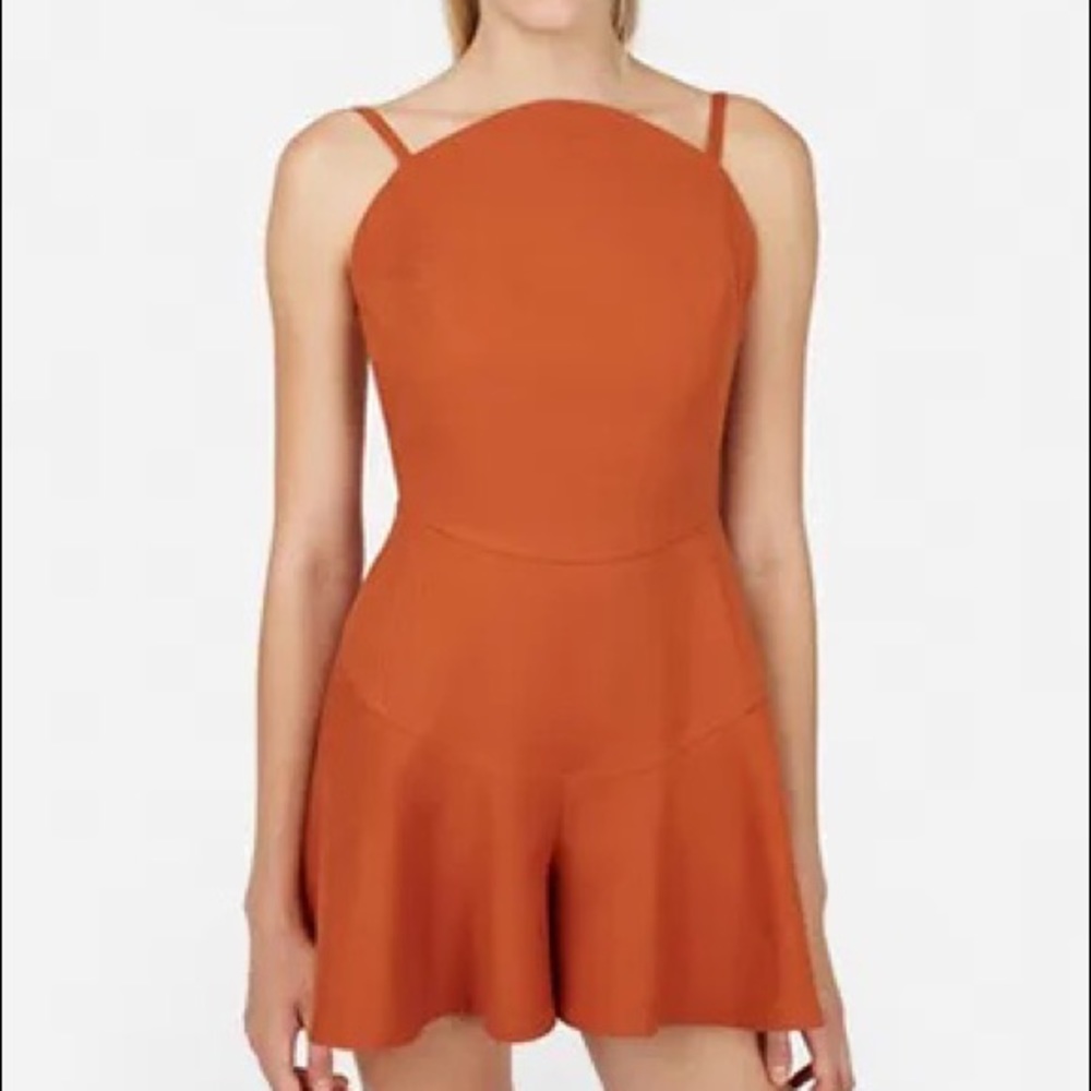 Opening Ceremony Miller Cotton Circle Romper 0